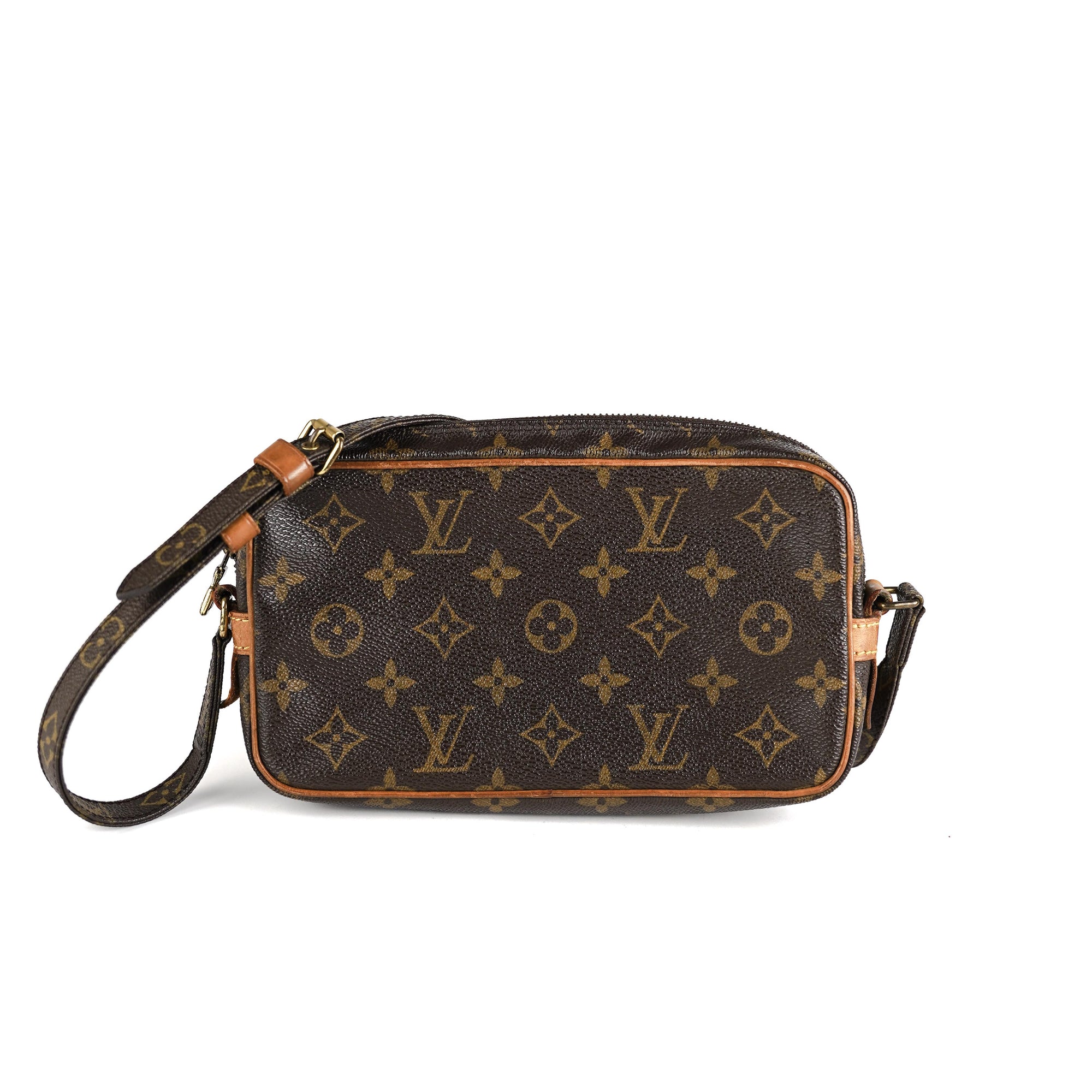Louis Vuitton Monogram Pochette Marly Bandouliere Crossbody Bag 107lv36