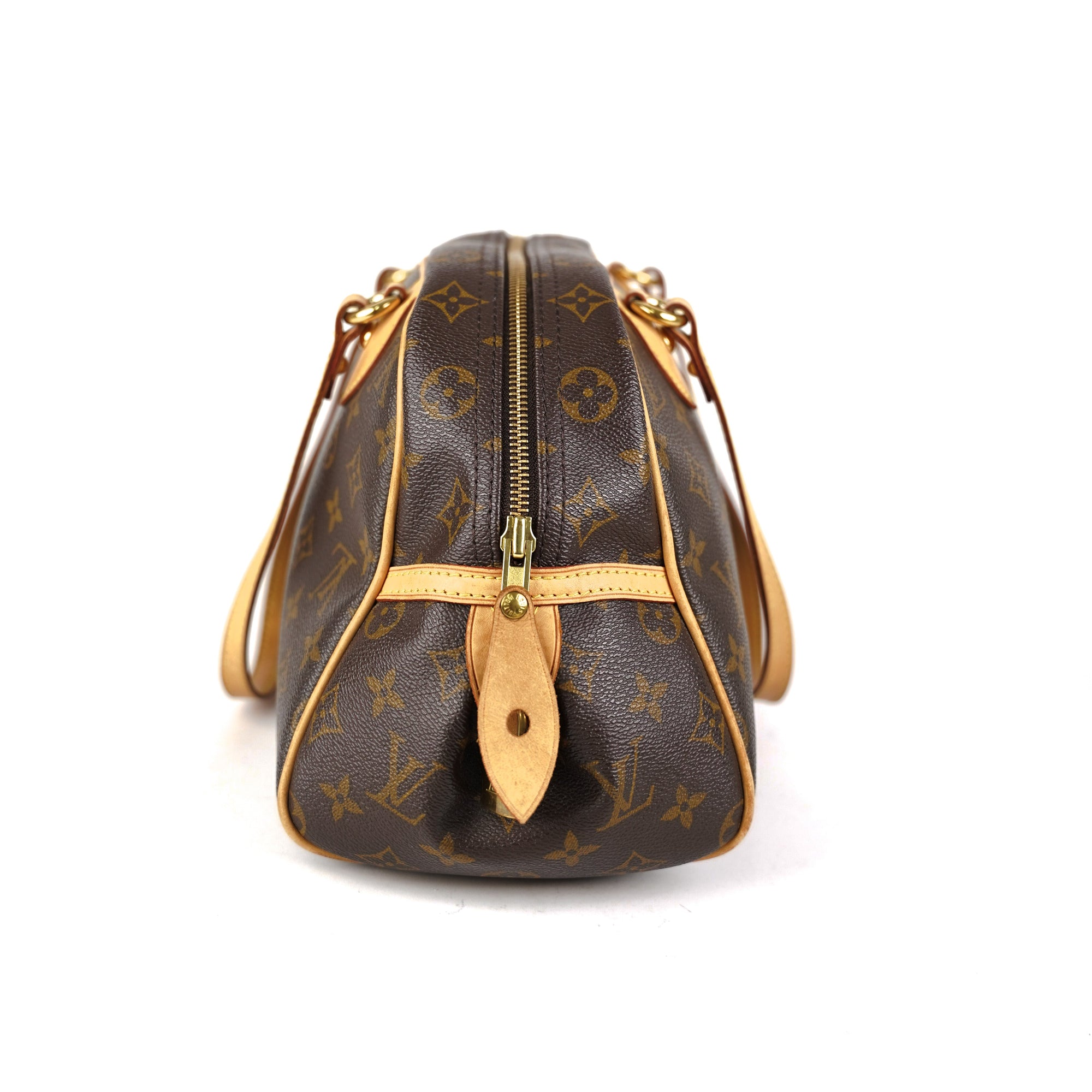 Montorgueil leather handbag Louis Vuitton Brown in Leather - 31826200