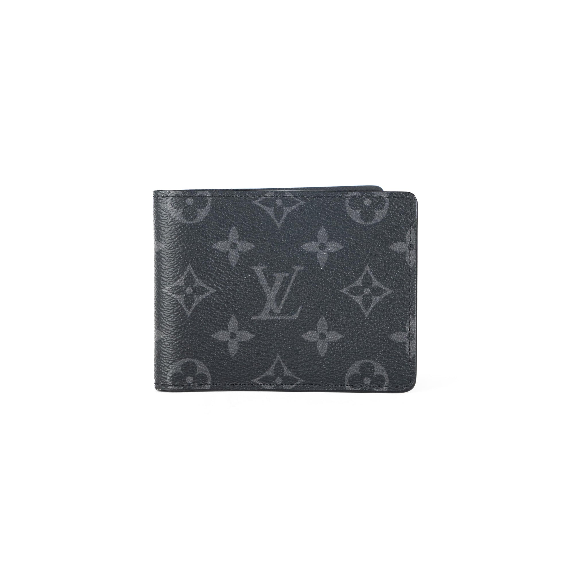 Louis Vuitton Monogram Eclipse Slender ID Wallet - Yoogi's Closet