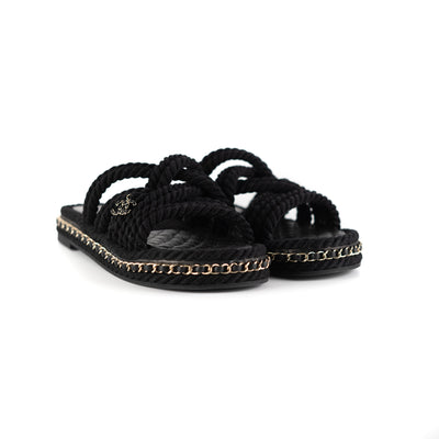 Chanel rope sandals 2021 Clearance