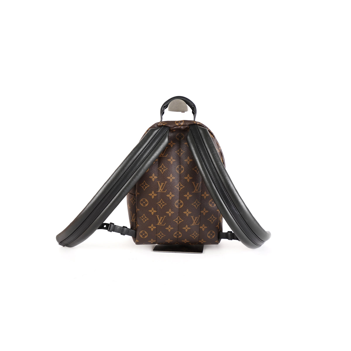 Palm springs cloth backpack Louis Vuitton Black in Cloth - 25251091