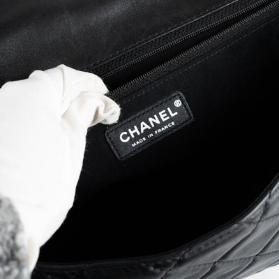 Chanel Reissue Roll Up Clutch Black