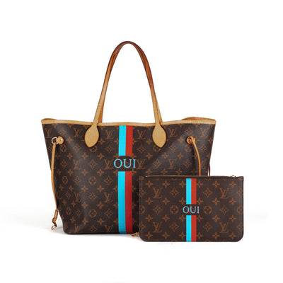 personalized louis vuitton neverfull
