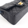 Chanel Quilted Rectangular Mini Top Handle Black