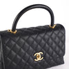 Chanel Coco Handle Medium Black