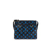 Louis Vuitton Monogram Speedy Amazon PM Blue Black