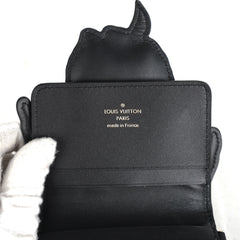 Louis Vuitton Epi Dog Card Holder Black