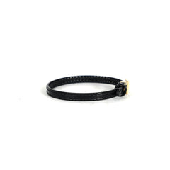 Gucci Leather Bracelet with Square G