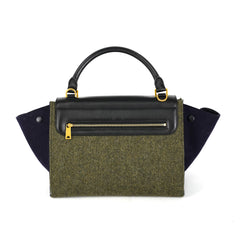 Celine Trapeze Khaki and Navy Bag