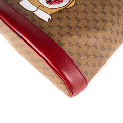 Gucci x Doraemon Bucket Bag Red