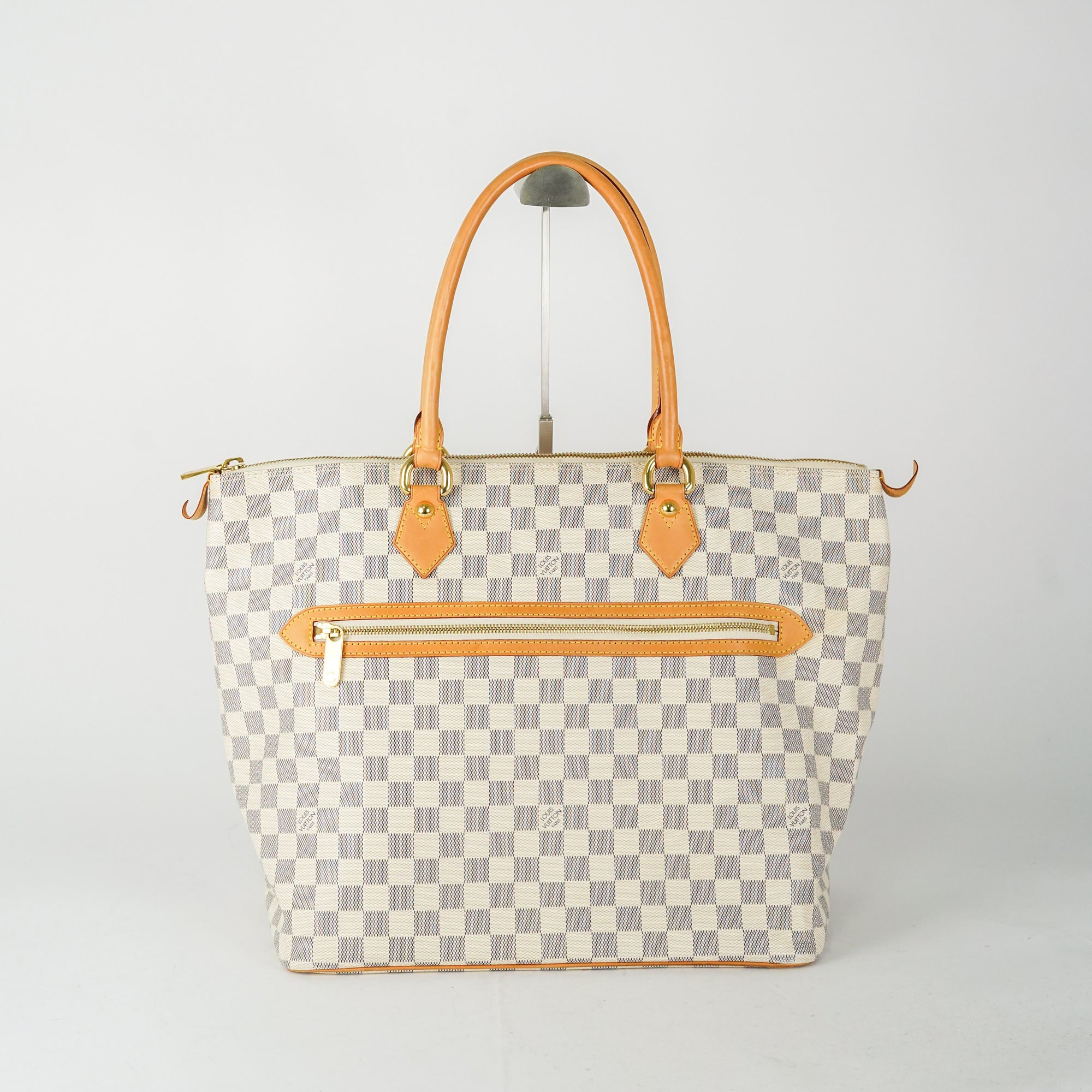 Louis Vuitton Saleya Tote Bag Damier Azur - THE PURSE AFFAIR