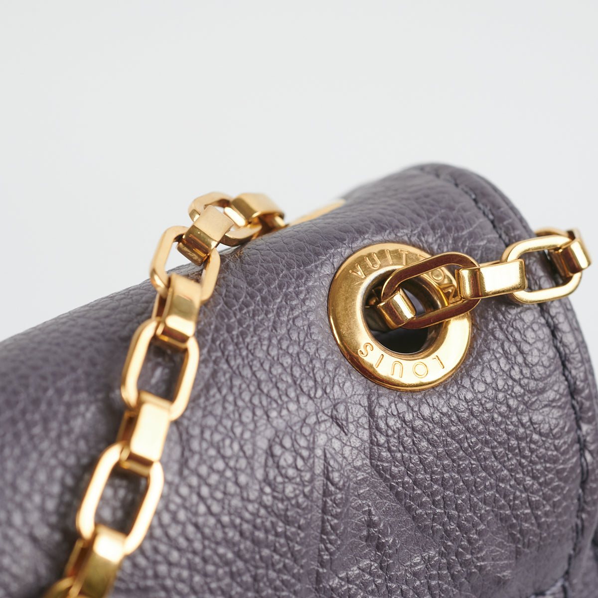 Louis Vuitton Saint Germain Handbag Studded Monogram Empreinte Leather Bb