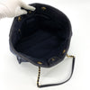 Chanel Small Deauville Navy/Black
