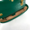 Gucci Marmont Small Matelassé Shoulder Bag Green