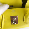 Hermes Birkin 30 Lime Bag - Y Stamp