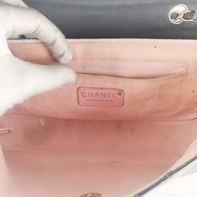 Chanel Patent Vintage Flap Bag Black