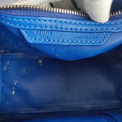 Celine Micro Luggage Blue