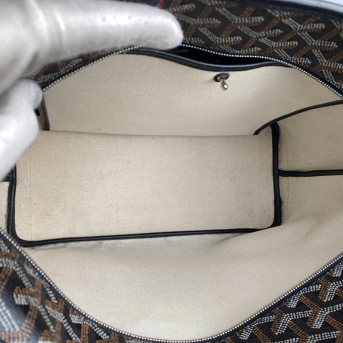 goyard bag with zipper