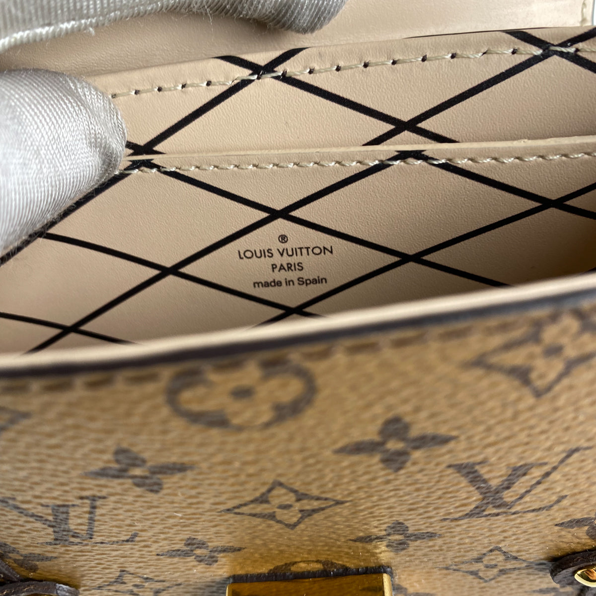 Louis Vuitton Monogram Reverse Vertical Trunk Pochette - Brown Crossbody  Bags, Handbags - LOU792952