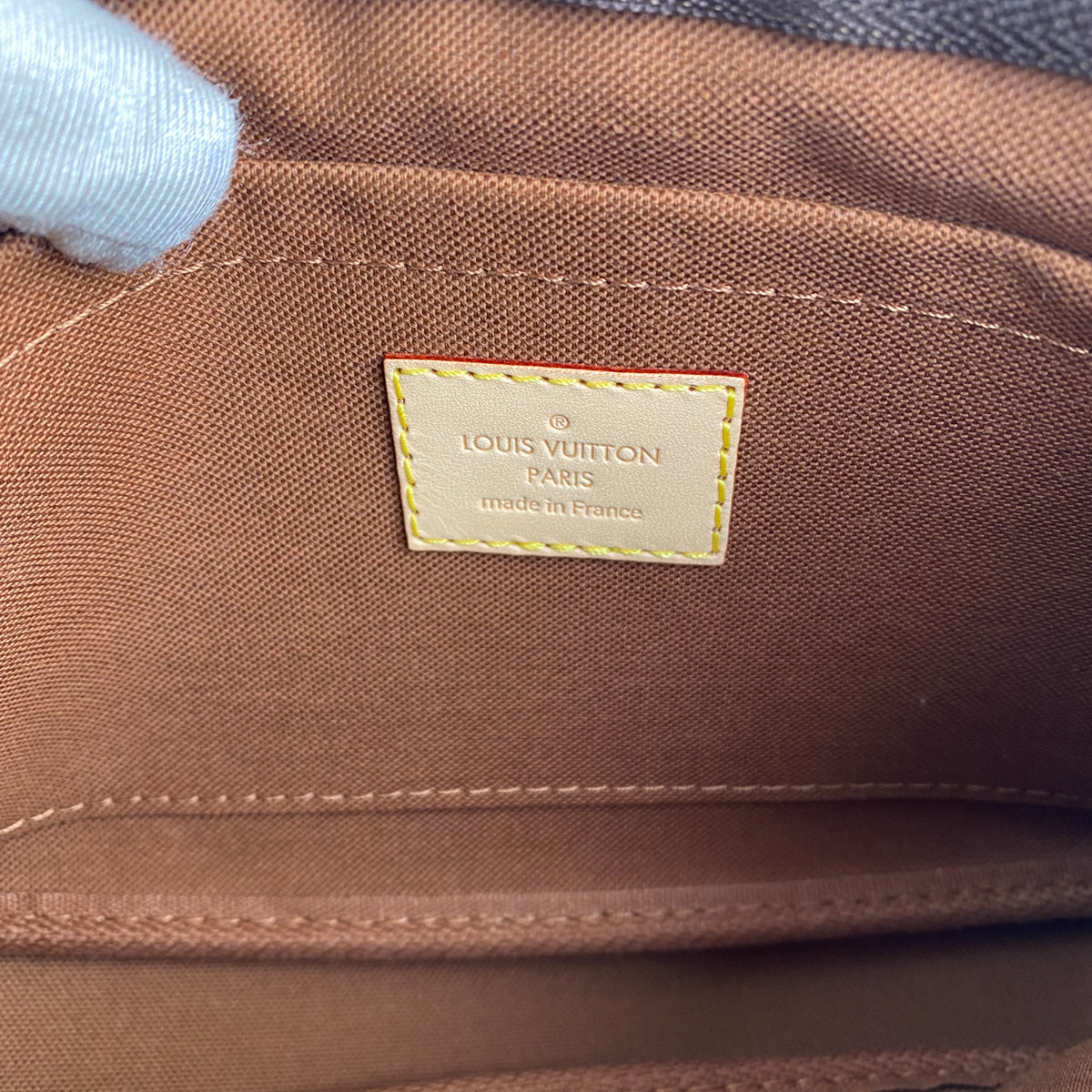 Louis Vuitton Multi Pochette Monogram Bag Pink Strap Dec21 - THE