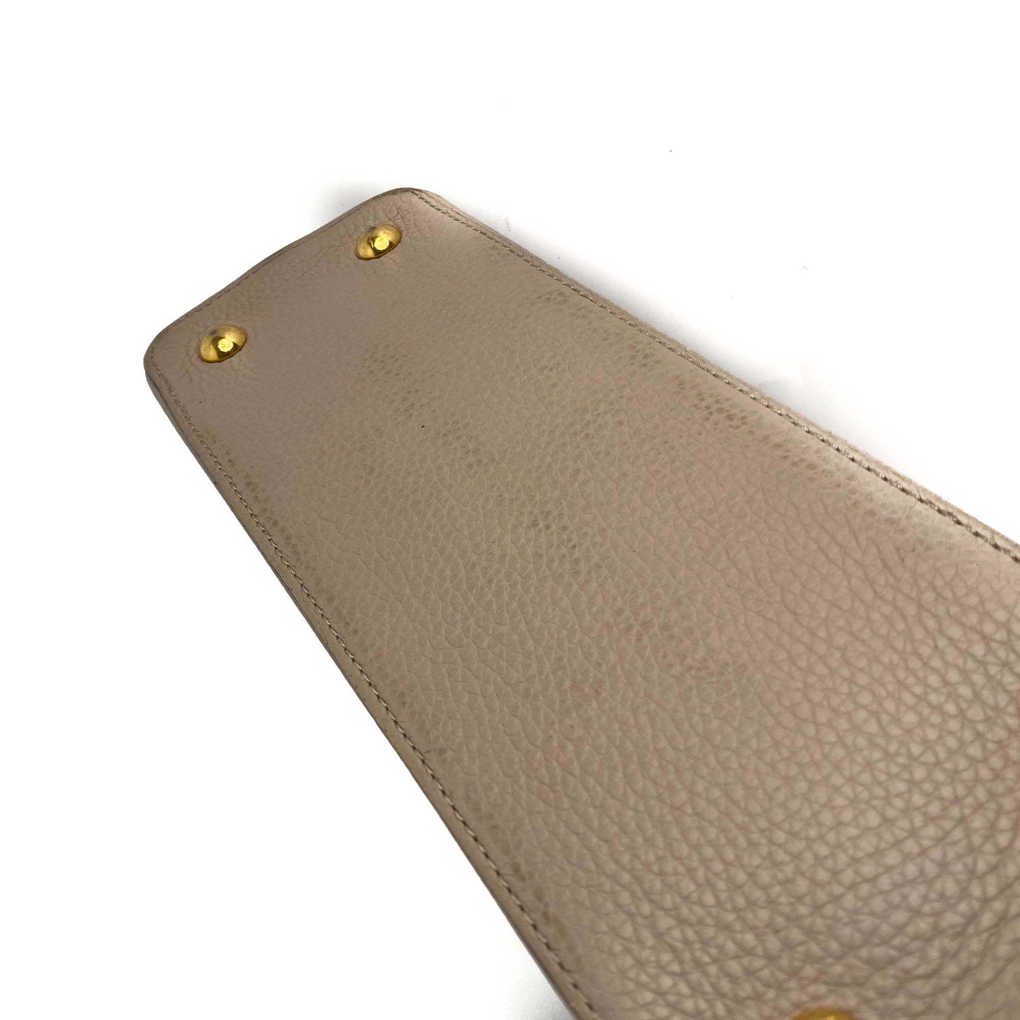 Capucines handbag Louis Vuitton Beige in Wicker - 34061931