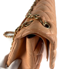 Chanel Vintage Jumbo Classic Double Flap Bag Pink