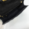 Dior Dioraddict Leather Clutch on Chain Black