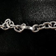 Bulgari 18k White Gold Chrarm Bracelet