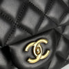 Chanel Classic Double Flap Lambskin Jumbo Black