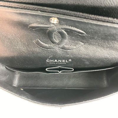 Chanel Classic Double Flap Caviar Medium Black