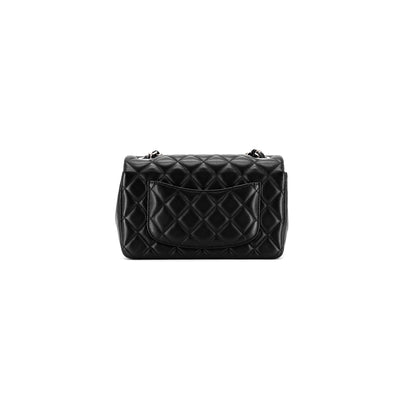 Chanel Quilted Rectangular Mini Black