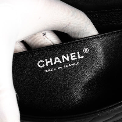 Chanel Quilted Rectangular Mini Black