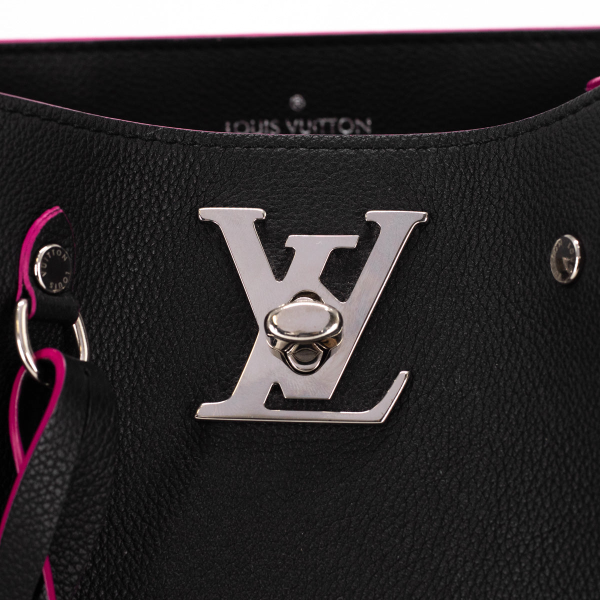 Louis Vuitton Louis Vuitton NANO LOCKME BUCKET Lockme Leather in Black -  Gifts for Women M68709 - $239.00 