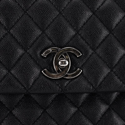 Chanel Medium Coco Handle Black