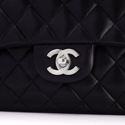Chanel Small Classic Flap Black SHW