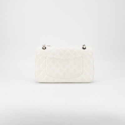 Chanel Quilted Caviar Medium/Large Classic Flap White