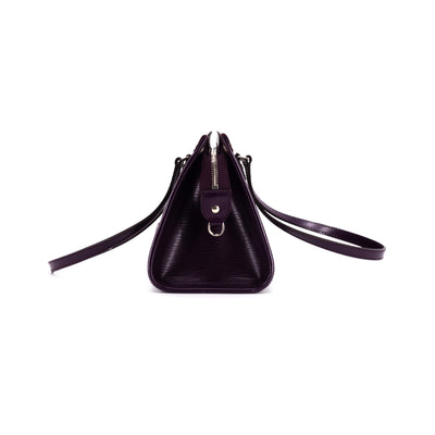 Louis Vuitton Madeline EPI Leather Dark Purple