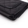 Chanel Quilted Lambskin WOC Wallet on Chain Black