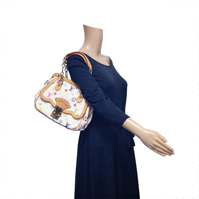 Louis Vuitton Multicolour Shoulder Bag White