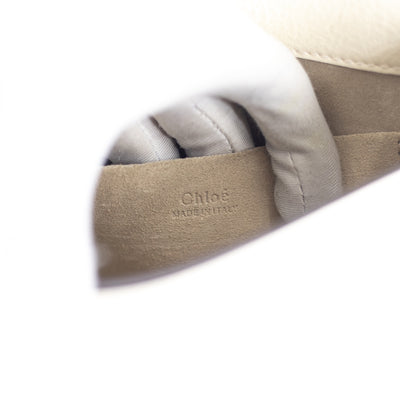 Chloe Small Nile Top Handle/Crossbody Bag Cream