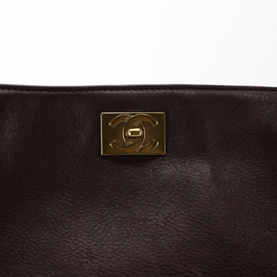 Chanel Vintage Shoulder Bag Brown