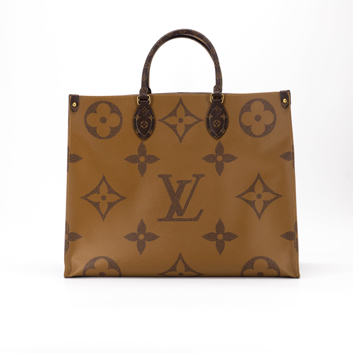 Louis Vuitton On The Go Tote GM Reverse Monogram - THE PURSE AFFAIR