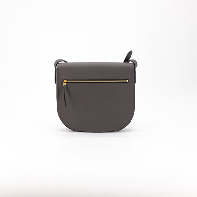 Celine Trotteur Leather Handbag Grey