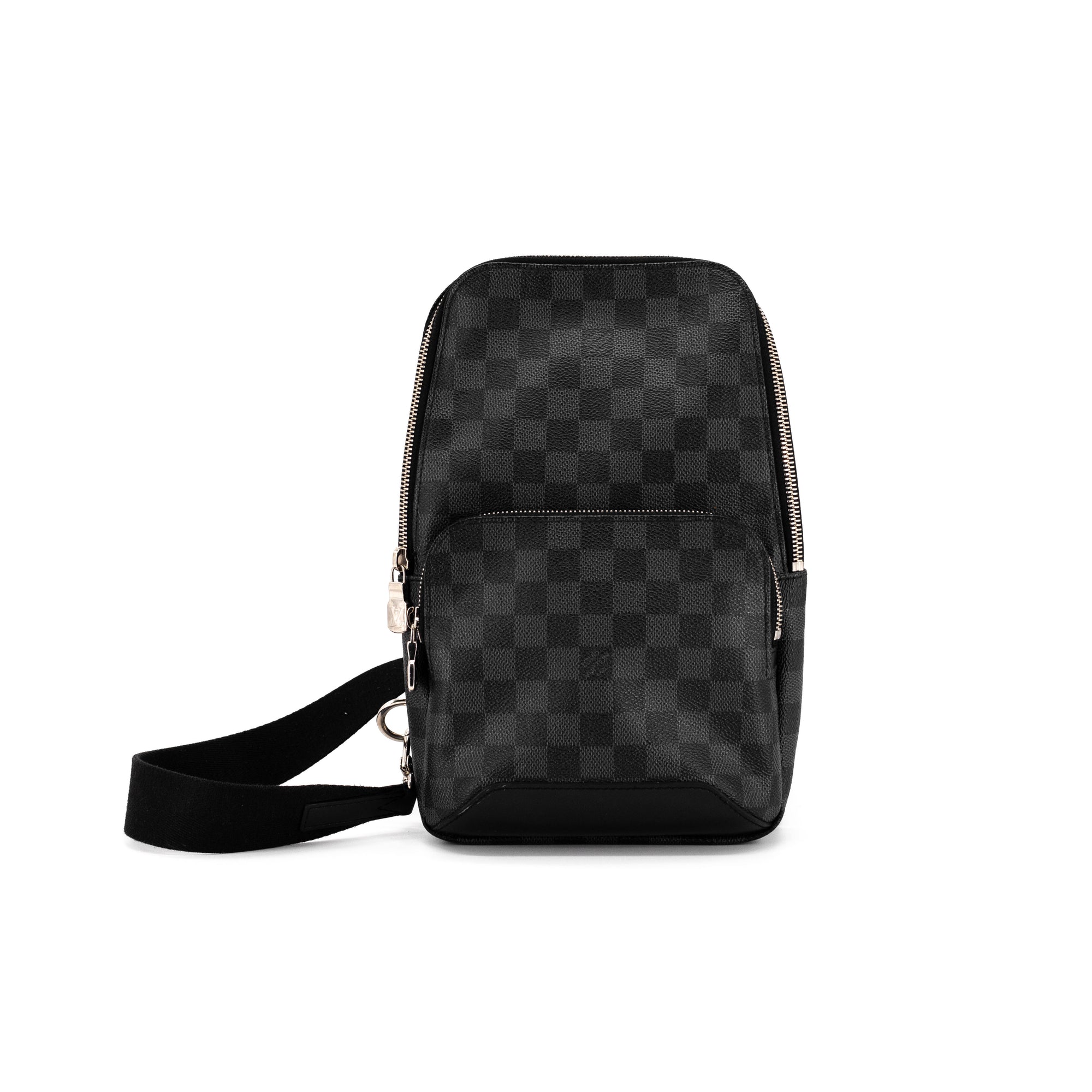 black louis vuitton sling bag