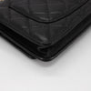 Chanel Quilted Caviar Wallet On Chains WOC Black