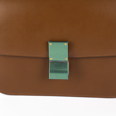 Celine Medium Box Bag Tan