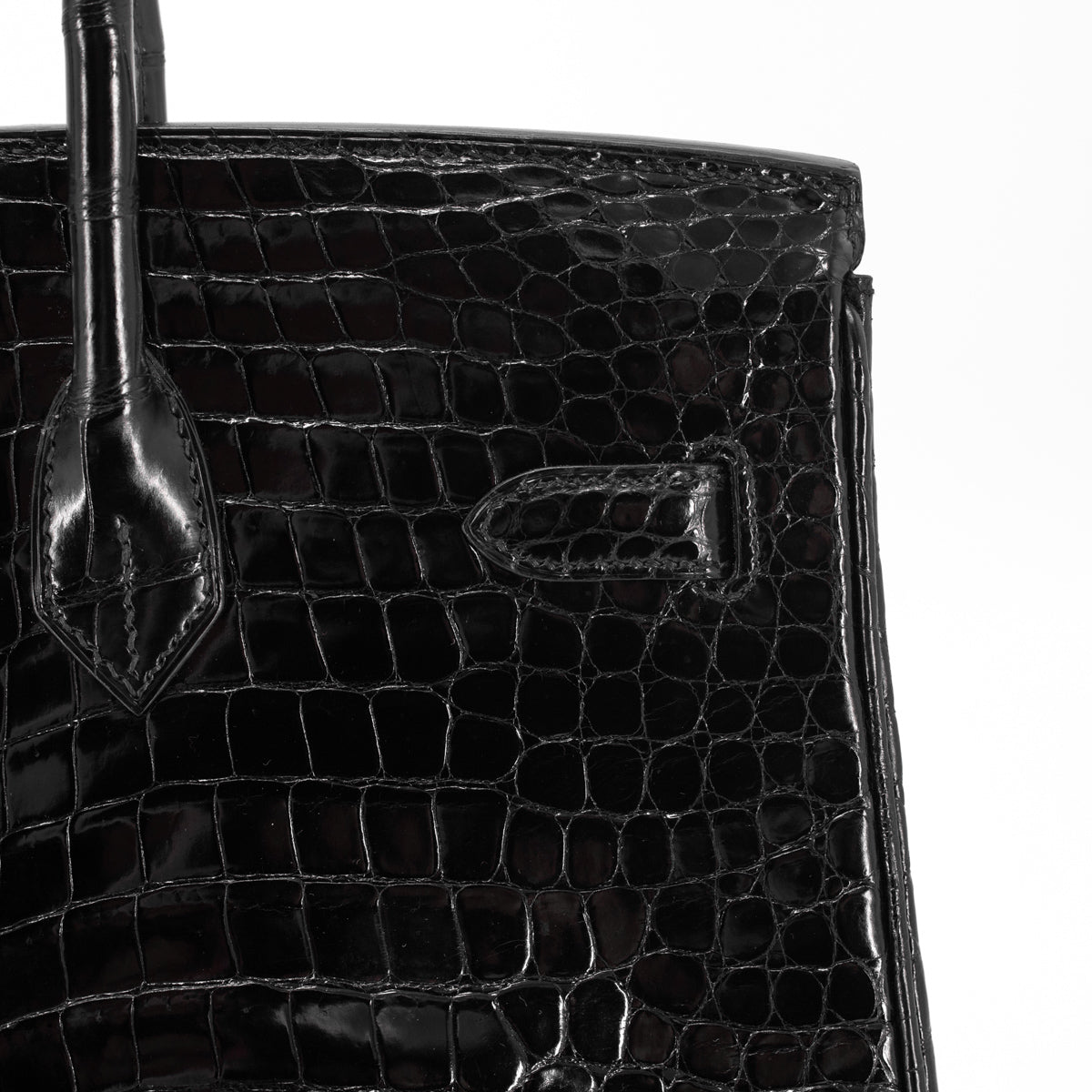 Hermès Birkin 35 Crocodile Niloticus Marron