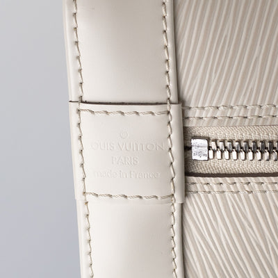 Louis Vuitton Alma PM EPI Leather White