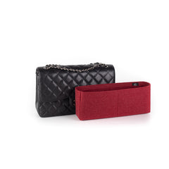 Chanel Quilted Caviar Jumbo Classic Flap Black