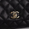 Chanel Caviar Extra Mini Coco Handle Black
